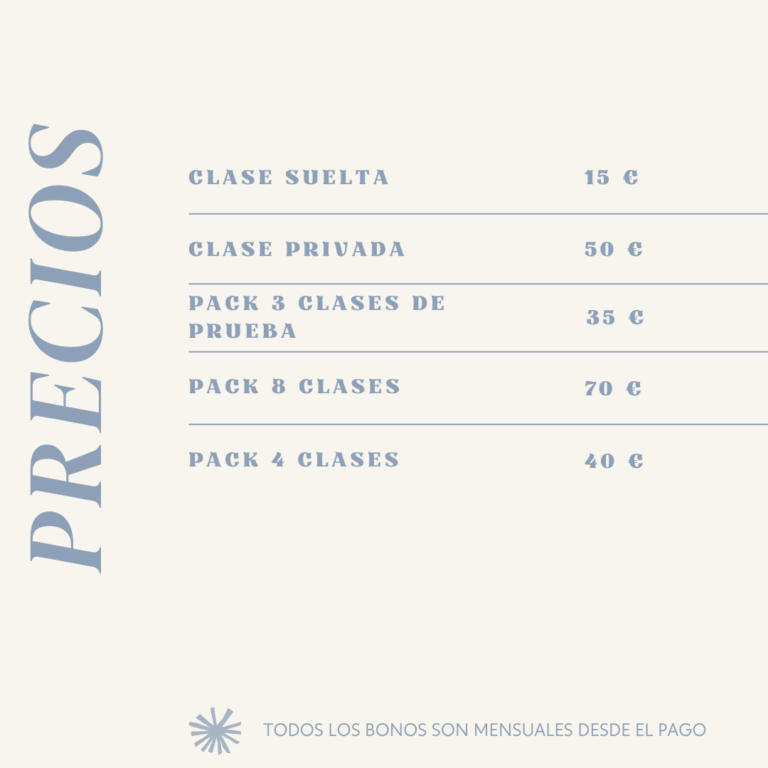 precio clases yoga castelldefels